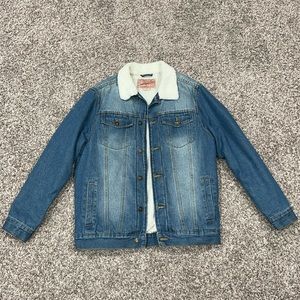Fur Lined Jean Jacket